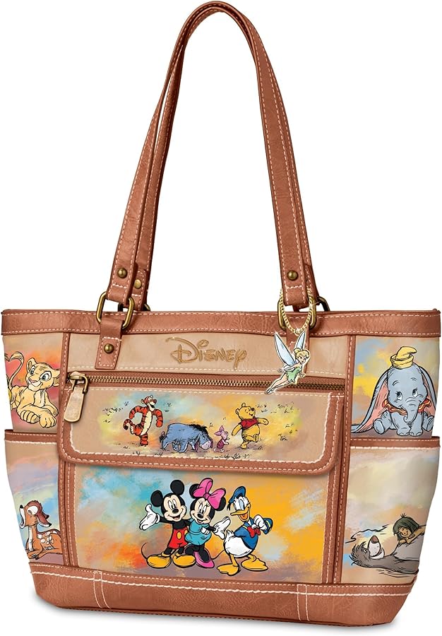 The Bradford Exchange Disney Masterpiece Of Magic Beige Faux